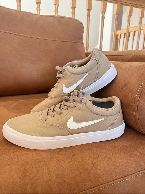 Nike Other - Nike Men’s SB Charge Canvas sneakers in a khaki brown colorwa